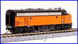 Broadway Ltd 7755 N MILW EMD F7 AB Orange & Black Diesel Locomotive #108A/111B