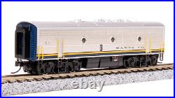Broadway Ltd 7765 N Scale ATSF EMD F7B Bluebonnet Diesel Locomotive #351A