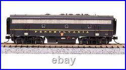 Broadway Ltd 7779 N Scale PRR EMD F7B DGLE Single Stripe Diesel Locomotive 9547B