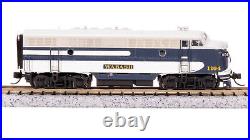 Broadway Ltd 7785 N Scale WAB EMD F7A As-Delivered Diesel Locomotive #1104A
