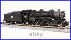 Broadway Ltd 7854 N Scale CNW USRA Light Mikado Steam Locomotive #2445