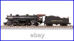 Broadway Ltd 7860 N Scale PRR USRA Light Mikado Steam Locomotive #9628