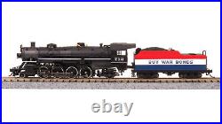Broadway Ltd 7865 N Scale War Bonds Billboard USRA Light Mikado Steam Locomotive
