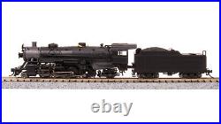 Broadway Ltd 7866 N Scale Unlettered USRA Light Mikado Steam Locomotive