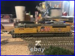 Broadway limited n scale locomotive dcc sound Union Pacific #8338 Sd70 Used