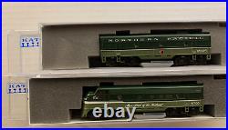 CUSTOM PAINTED Northern Pacific (NP) KATO N Scale FP7A & F7B DC/DCC/SOUND