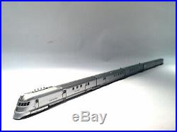 Con-Cor N DCC/Sound CB&Q Burlington 1934 Pioneer Zephyr 9900 & Extra Cars