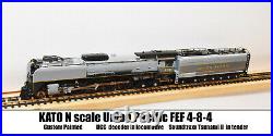 Custom Kato N Scale FEF Greyhound withDCC & Sound