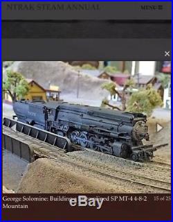 Custom N Scale Key Imports Bachman Resin Southern Pacific SP MT4 4-8-2 DCC/Sound