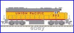 EMD Atlas N GP40 Sound and DCC Union Pacific 515 (Armour Yellow, gray, red)