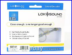 ESU 58741 LokSound 5 Micro Direct Blank DCC Sound Decoder Kato USA, N Scale