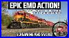 Epic Emd Train Action Saving A Stalled Train Classic Power And Lots Of Noise