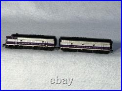 Gorgeous BLI Atlantic Coastline RR F-3 A/B Locomotive Set Paragon 4/DCC N Gauge