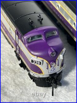 Gorgeous BLI Atlantic Coastline RR F-3 A/B Locomotive Set Paragon 4/DCC N Gauge