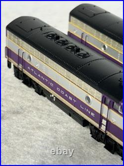 Gorgeous BLI Atlantic Coastline RR F-3 A/B Locomotive Set Paragon 4/DCC N Gauge