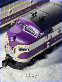 Gorgeous BLI Atlantic Coastline RR F-3 A/B Locomotive Set Paragon 4/DCC N Gauge