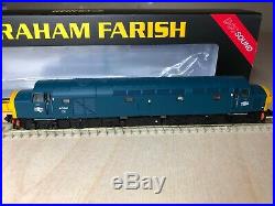 Graham Farish Class 40 40141 BR Blue. 371-183DS. DCC Sound Fitted