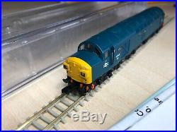 Graham Farish Class 40 40141 BR Blue. 371-183DS. DCC Sound Fitted