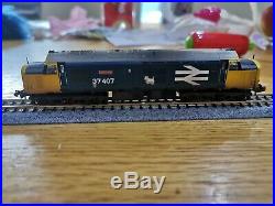 Graham Farish N Gauge Class 37 37407 DCC Sound Fitted TMC Weathered