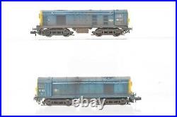 Graham Farish N Gauge Pair of BR Blue Class 20's DIGITAL SOUND