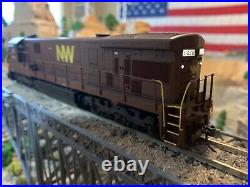 HO Scale Broadway Limited GE C30-7 4 Window N & W Tuscan DCC with Sound AMAZING