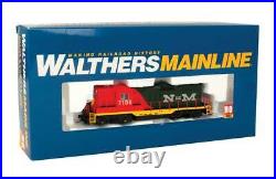 HO Scale WALTHERS Mainline 910-20470 N de M MEXICO GP9 HH Ph II DCC & SOUND