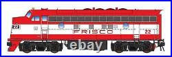 InterMountain N Scale 69264 Frisco Orange & White EMD F7A Locomotive