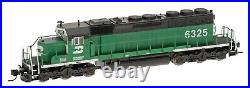 InterMountain N Scale 69321 Burlington Northern White Face SD40-2 Locomotive