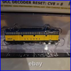 Intermountain N EMD F7B Alaska ARR #1517 DCC/SND 69795S-01