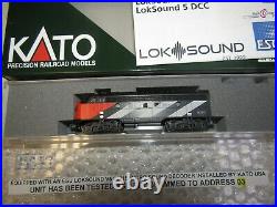 KATO 176-0425-LS, 106-102-1 CN F7A-B & 7 CAR KOBO ESU V5 LOK DCC & SND Nsc LIT