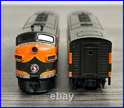 KATO N Scale #106-0420 F7 A/B 2 Locomotive Set Great Northern #444A & #444B NOS