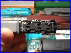 KATO N scale SDP40F Amtrak Ph. 1 501 with PRR Corrugated Set C & Amtrak Cars