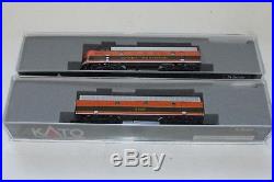 KATO with DCC & Sound N Scale EMD F7 A/B Locomotive set Great Northern #106-0420