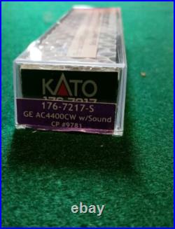 Kato 1767217S N Canadian Pacific GE AC4400CW #9781 Diesel Locomotive DCC/Sound