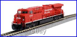 Kato 1768945S N Scale Canadian Pacific GE ES44AC with DCC & Sound #8736