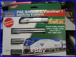 Kato 176-6285-ls Amtrak P42 & 3 Pass Cars Kobo Esu Lok 5 DCC & Snd N Scale