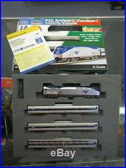 Kato 176-6285-ls Amtrak P42 & 3 Pass Cars Kobo Esu Lok 5 DCC & Snd N Scale