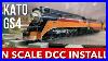 Kato Gs4 DCC Sound Drop In Decoder Install