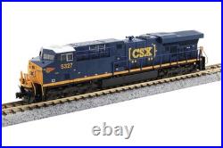Kato N 176-8962-S Sound DCC CSX #5327 GE ES40DC Diesel Locomotive ESU LokSound