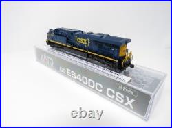 Kato N 176-8962-S Sound DCC CSX #5327 GE ES40DC Diesel Locomotive ESU LokSound