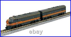 Kato N Scale EMD F7A/F7B Freight 2 Engine DCC Set Milwaukee Road 106-0429DCC