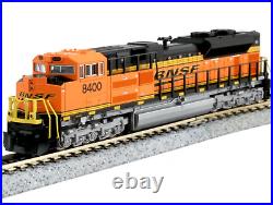 Kato N Scale New BNSF SD70ACe Swoosh #9079 DCC ESU Lok Sound 176-8527LS
