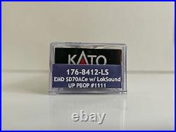 Kato N Scale Union Pacific SD70ACe DCC ESU Sound 1111 People Powered 176-8412-LS