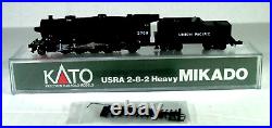 Kato N Scale Usra 2-8-2 Heavy Mikado Steam Locomotive Union Pacific 126-0115