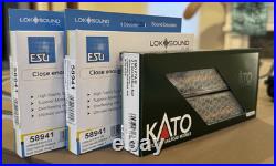 Kato N scale Milwaukee Rd. EMD F7A/B DCC Sound ESU Loksound Installed In A/B