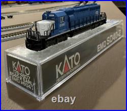 Kato N scale locomotive SD40-2 EMD #6047 with DCC Sound ESU Loksound Installed