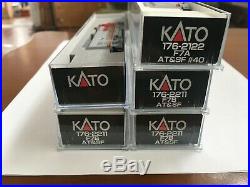 Kato Santa Fe F7 #40 Abbba (atsf War Bonnet) Dcc&sound Both A Units
