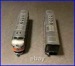 Kato n scale Black Widow A and B units DCC with sound