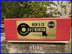 Key Norfolk & Western N&W K2a 4-8-2 C/P DCC/Sound HO scale Brass