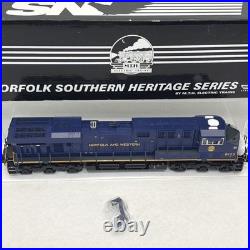 MTH Premier NS Heritage 20-20276-3 Norfolk & Western Non-Powered ES44AC O Used